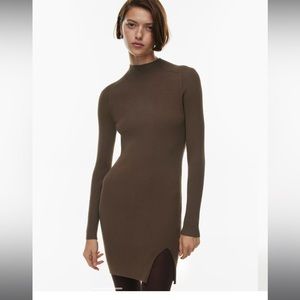 Wilfred Alchemy mini dress - brown. NEVER WORN